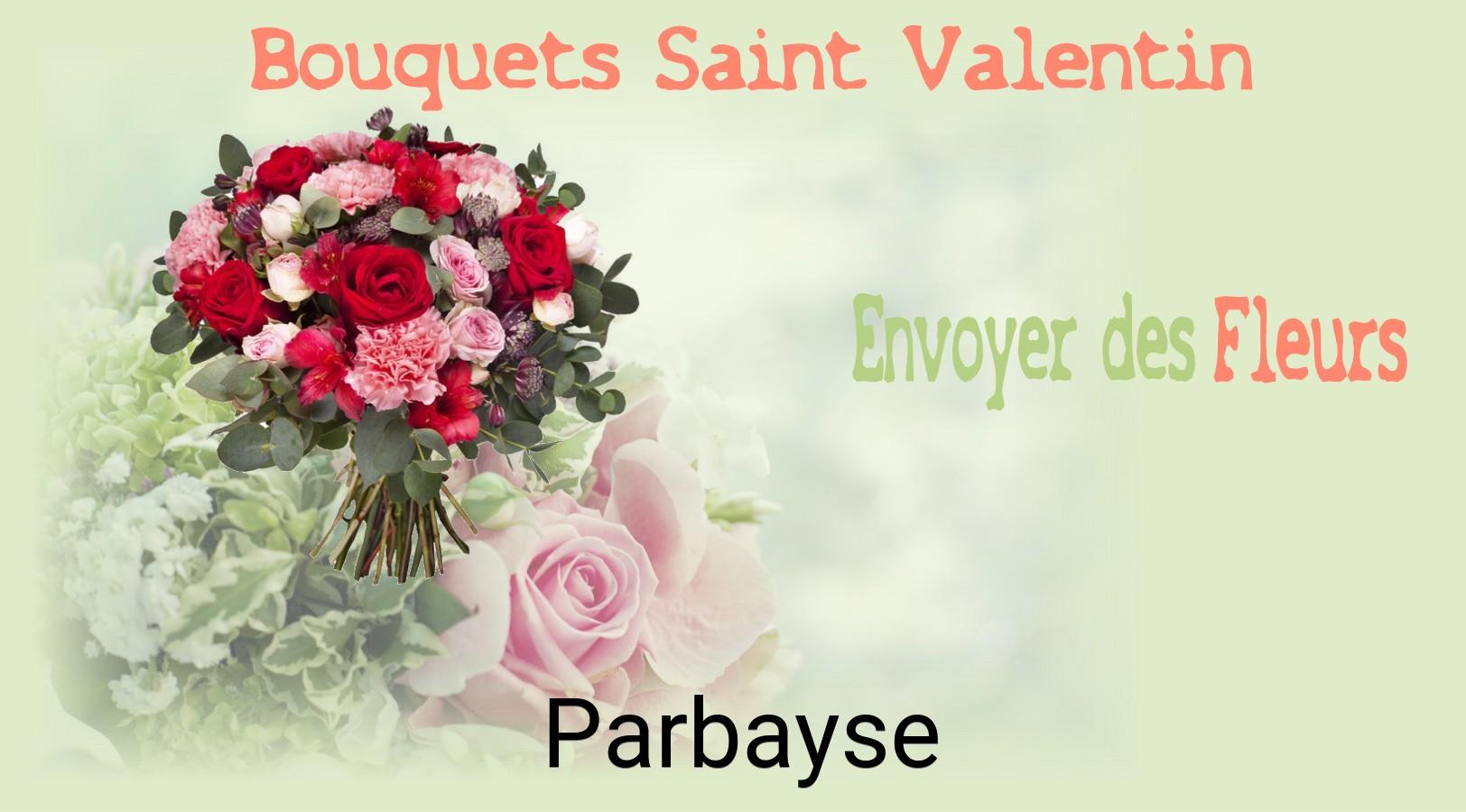 Roses de Saint-Valentin livrées à Parbayse